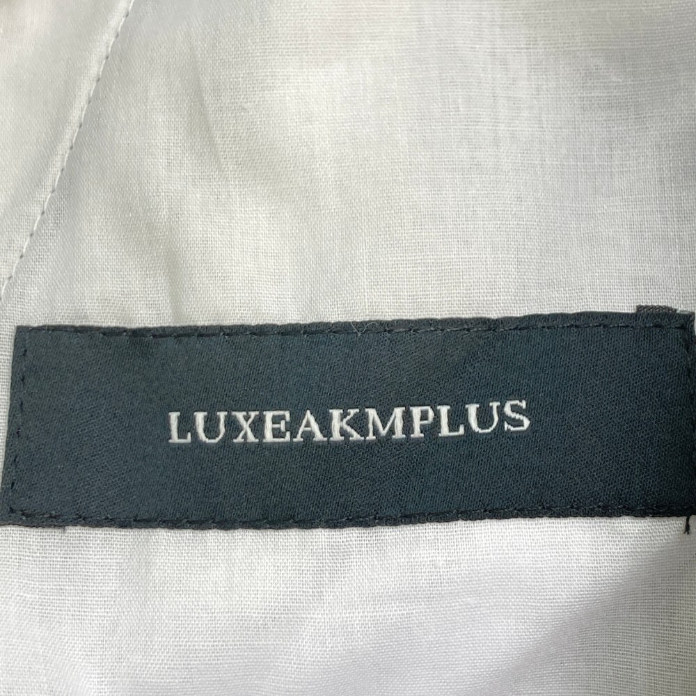 LUXEAKMPLUS　リュクスエイケイエムプラス 裏起毛 ストレッチパンツ グレー系 L [240101153707] ゴルフウェア メンズ_画像3