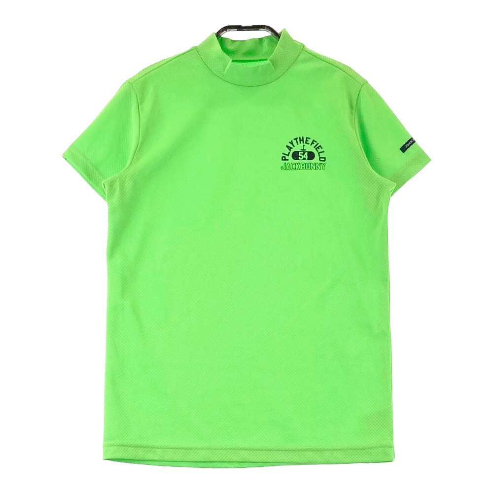 JACK BUNNY ジャックバニー ハイネック半袖Tシャツ グリーン系 1 [240001994757] ゴルフウェア レディース_画像1
