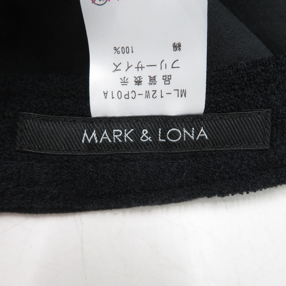 MARK&LONA マークアンドロナ キャップ ブラック系 フリーサイズ [240101153530] ゴルフウェア_画像5