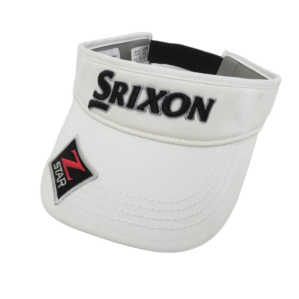 SRIXON Srixon sun visor white group F(54-60cm) [240101154170] Golf wear 