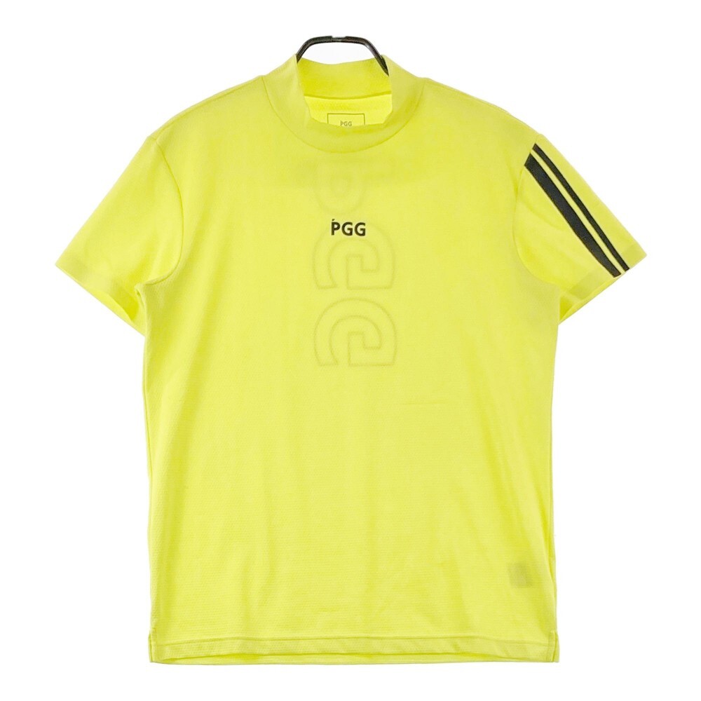 PGG PEARLY GATES パーリーゲイツ ハイネック 半袖Tシャツ イエロー系 6 [240001868144] ゴルフウェア メンズ_画像1