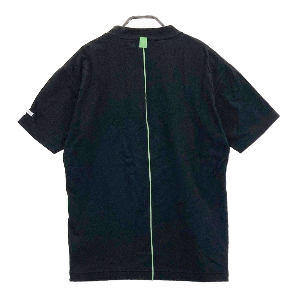 MARK&LONA マークアンドロナ ハイネック 半袖Tシャツ ブラック系 46 [240101148182] ゴルフウェア メンズの画像2