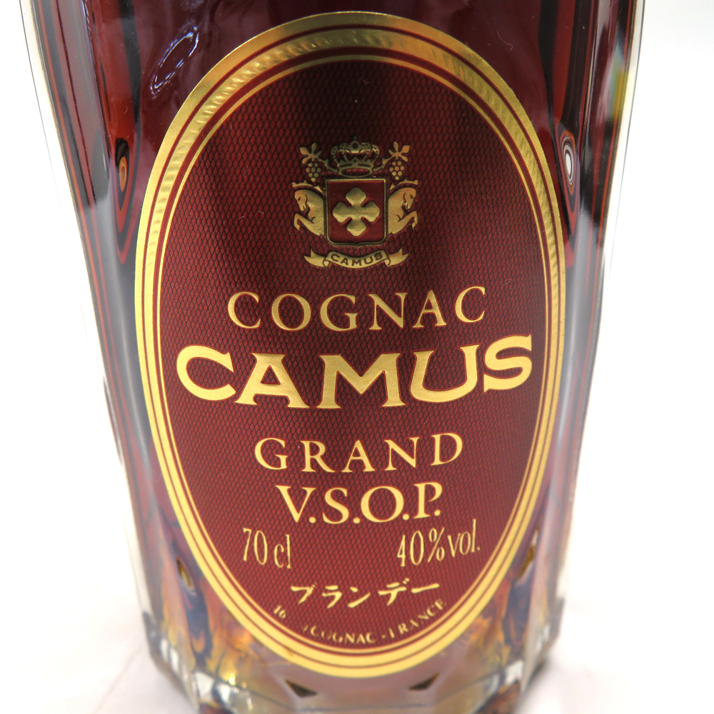 【未開栓】CAMUS カミュ ブランデー GRAND V.S.O.P 40% 700ml 古酒 [240101042856]_画像4