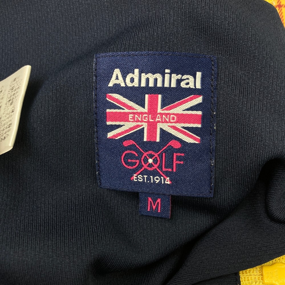 ADMIRAL アドミラル インナー付プリーツスカート チェック柄 イエロー系 M [240101137017] ゴルフウェア レディース_画像5