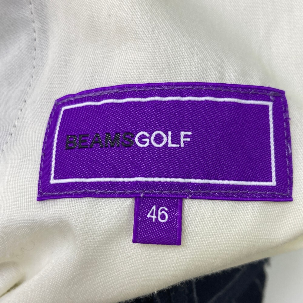 BEAMS GOLF ビームスゴルフ ハーフパンツ ストライプ ネイビー系 46 [240101022280] ゴルフウェア メンズ_画像3
