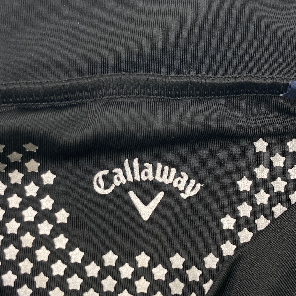 CALLAWAY キャロウェイ ハイネック半袖Tシャツ ブラック系 L [240101113773] ゴルフウェア メンズ_画像3
