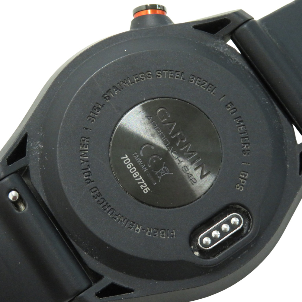 【1円】GARMIN ガーミン アプローチ S42 腕時計型 GPSナビ [240101142657]の画像6
