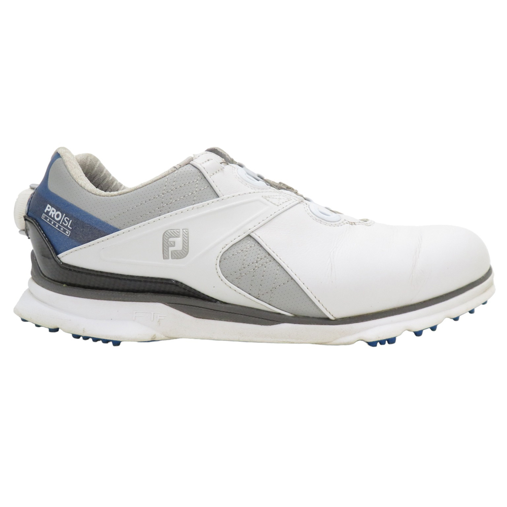 【1円】FOOT JOY フットジョイ 53140J ゴルフシューズ FJ PRO SL CARBON ホワイト系 26.5 [240101058769] メンズの画像4