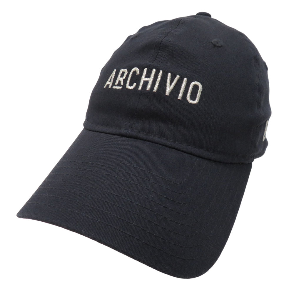 【1円】ARCHIVIO アルチビオ × NEW ERA 2021年モデル キャップ ブラック系 [240101075341]_画像1
