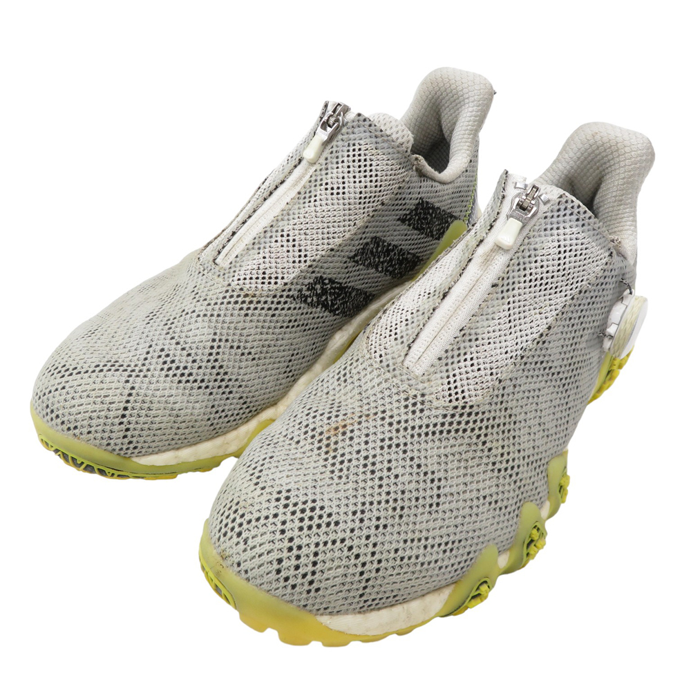 【1円】ADIDAS GOLF アディダスゴルフ GX0199 コードカオス22 BOA 2022年モデル スパイクレス ゴルフシューズ 25.5 [240101087841]_画像1