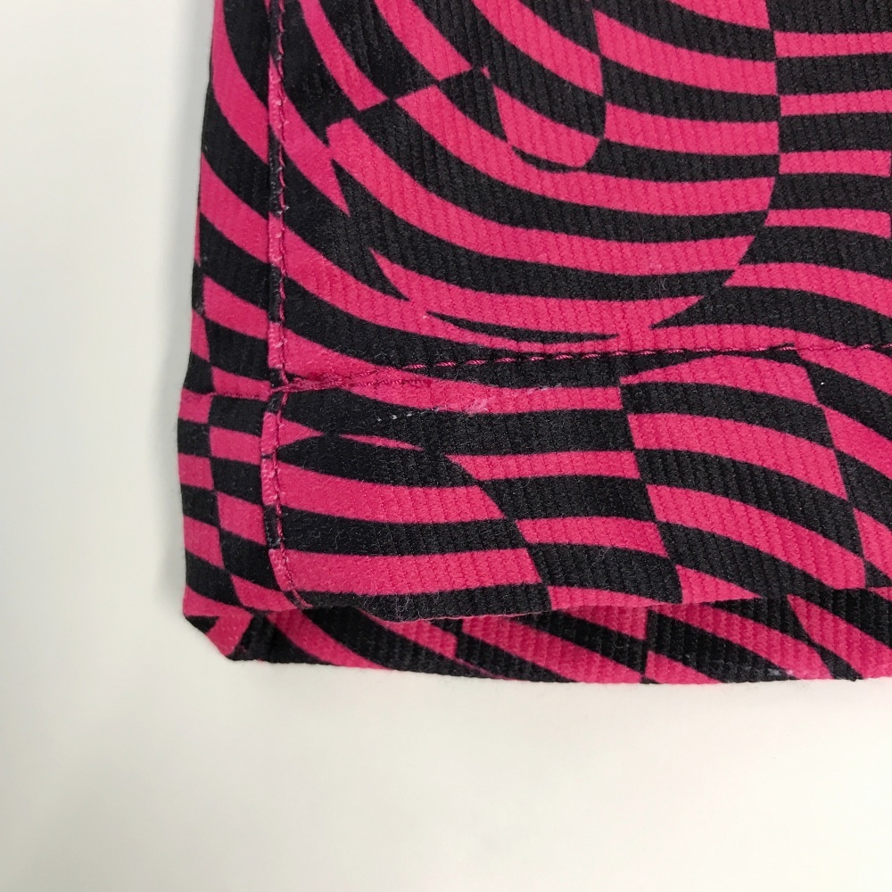 JACK BUNNY ジャックバニー 2021年モデル インナー付き 裏起毛 スカート ゼブラ 総柄 ピンク系 1 [240001656368] ゴルフウェア レディース_画像8