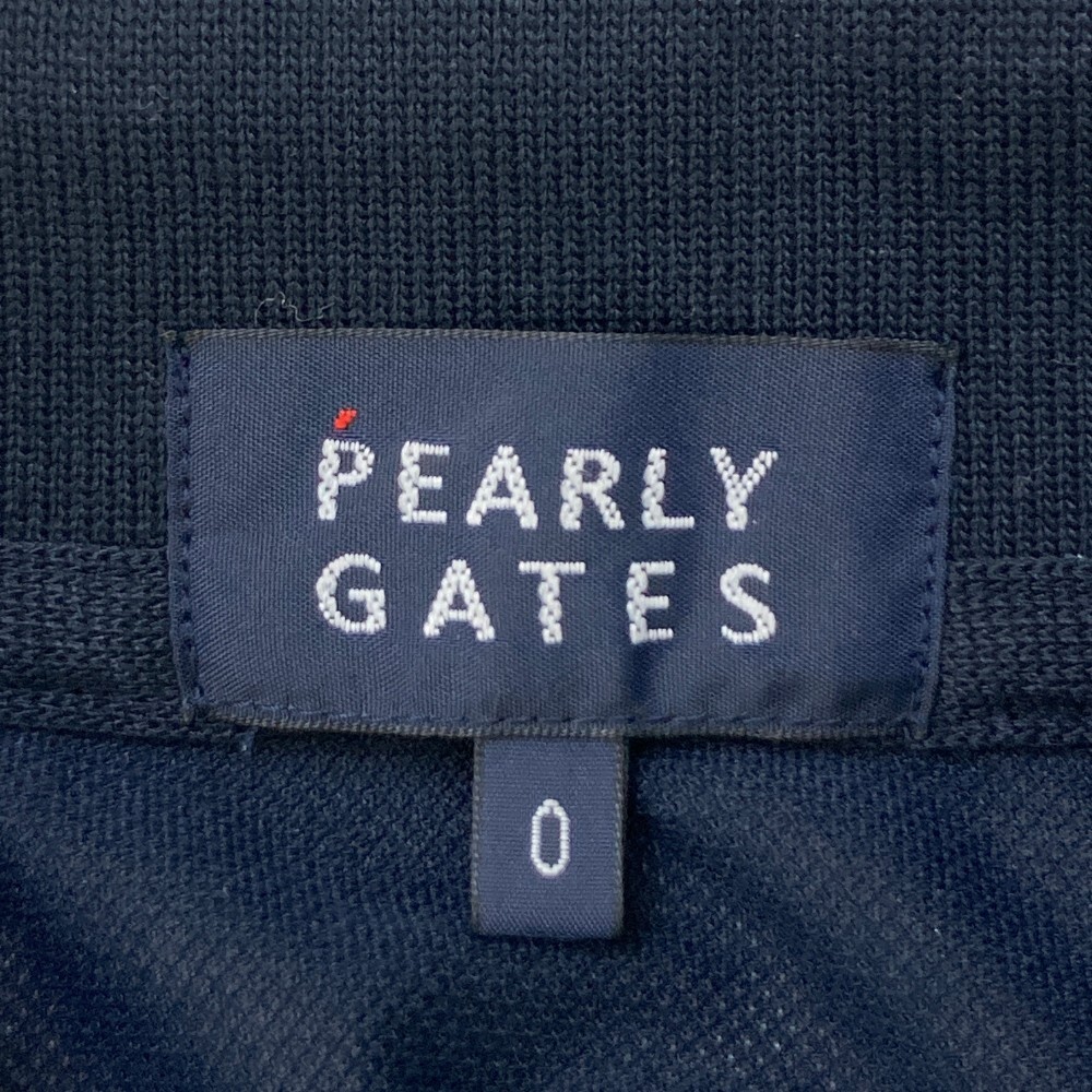 PEARLY GATES パーリーゲイツ 2019年 ノースリーブポロシャツ ネイビー系 0 [240001288414] ゴルフウェア レディース_画像3