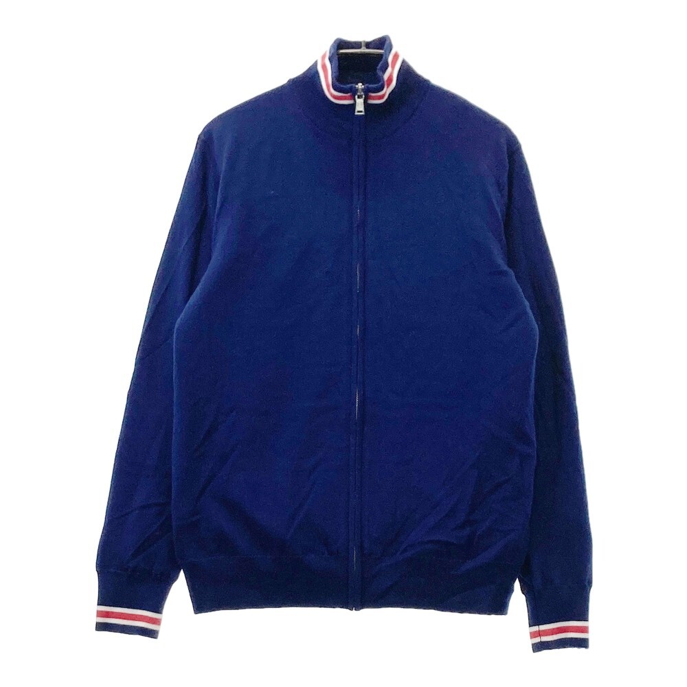 [1 jpy ]POLO GOLF Polo Golf knitted Zip jacket attaching navy series 160/84A [240001875032] lady's 