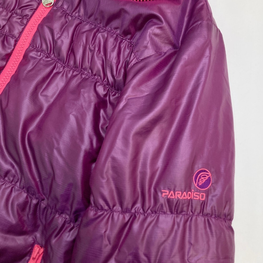 [1 jpy ]PARADISO Paradiso down jacket total pattern purple series M [240101105525] lady's 