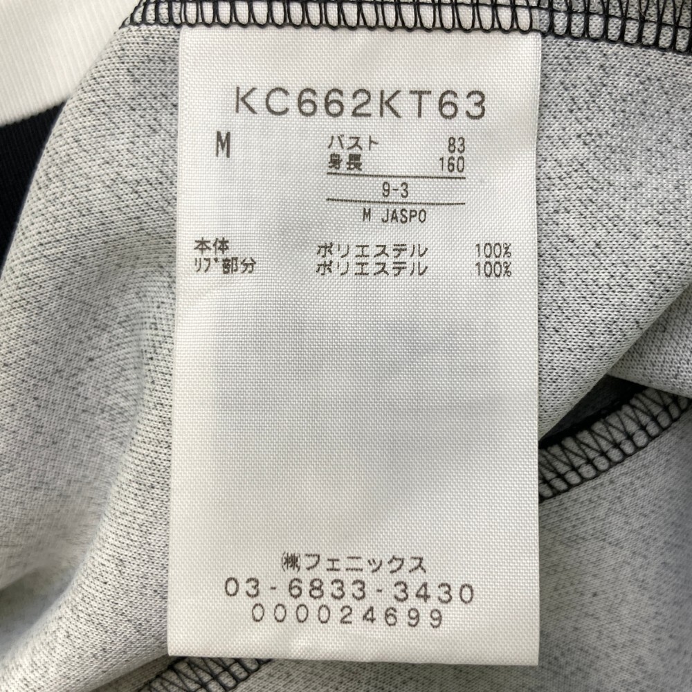 [1 jpy ]KAPPA GOLF Kappa Golf Zip jacket check pattern black group M [240101123951] lady's 