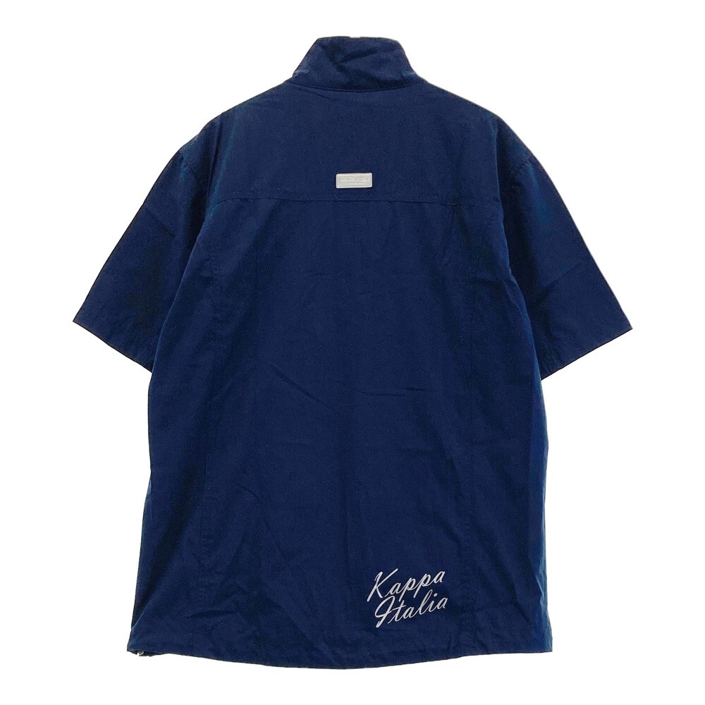 【1円】KAPPA GOLF カッパゴルフ ハーフジップ 半袖 ブルゾン ネイビー系 L [240101150236] メンズの画像2