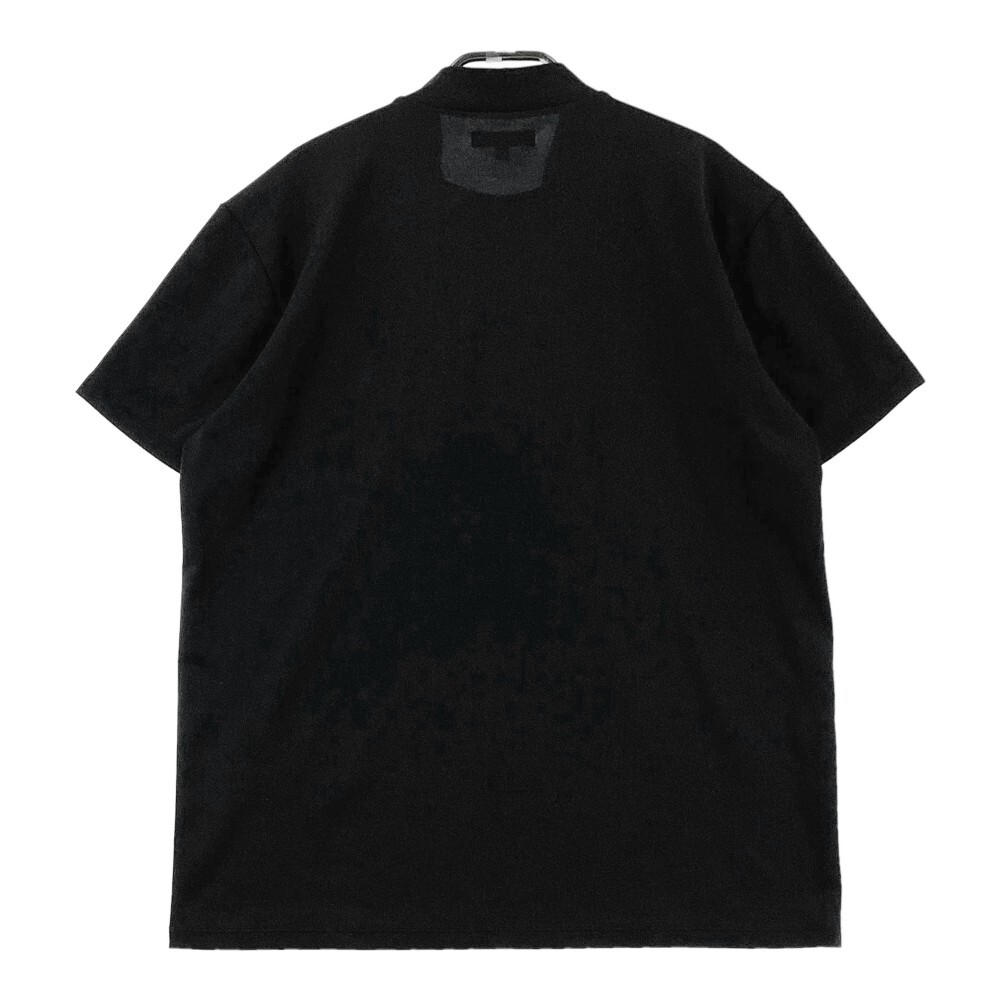 ZERO HALLIBURTON ゼロハリバートン ハイネック 半袖Tシャツ ブラック系 L [240101155078] ゴルフウェア メンズの画像2
