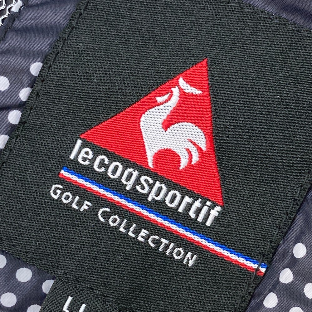 LECOQ GOLF Le Coq Golf полный Zip лучший тысяч птица рисунок оттенок черного LL [240101154763] Golf одежда мужской 