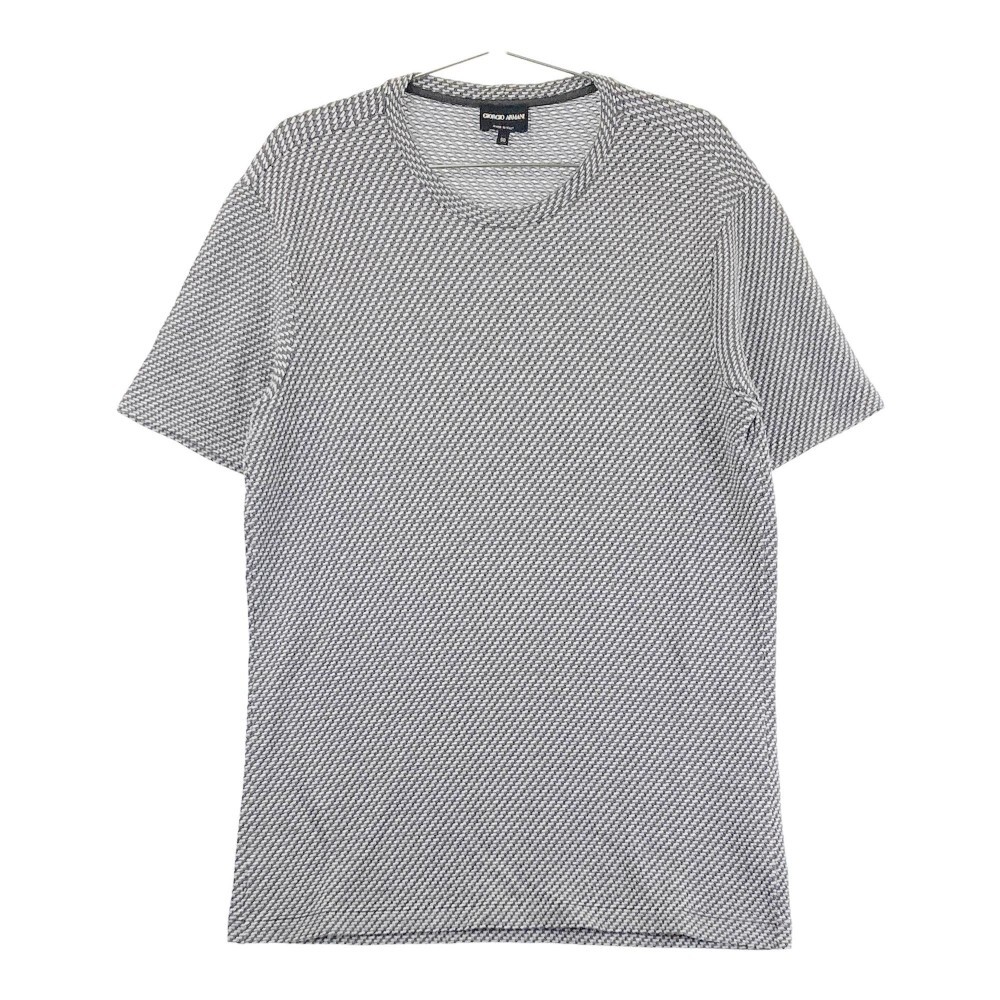 GIORGIO ARMANI ジョルジオ アルマーニ 半袖Tシャツ グレー系 50 [240101080053] メンズ_画像1