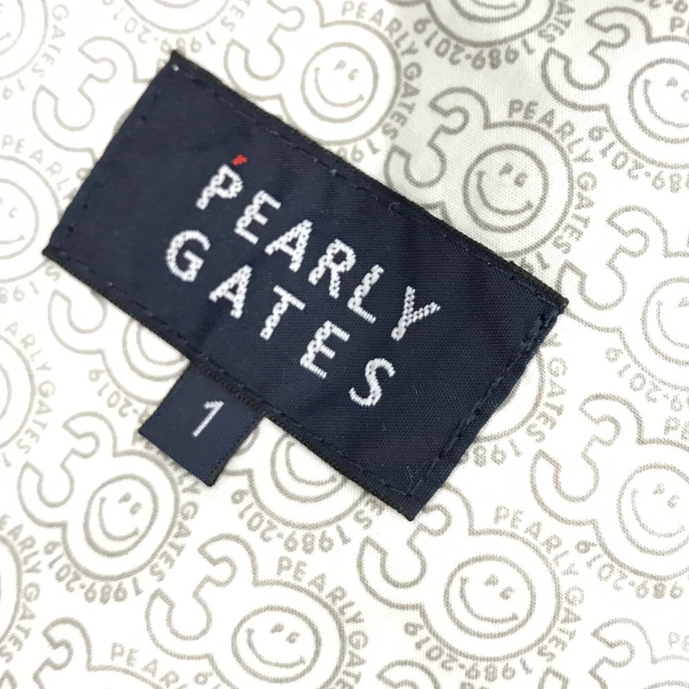 PEARLY GATES パーリーゲイツ 30周年 ストレッチショートパンツ ニコちゃん ネイビー系 1 [240101075762] ゴルフウェア レディース_画像3