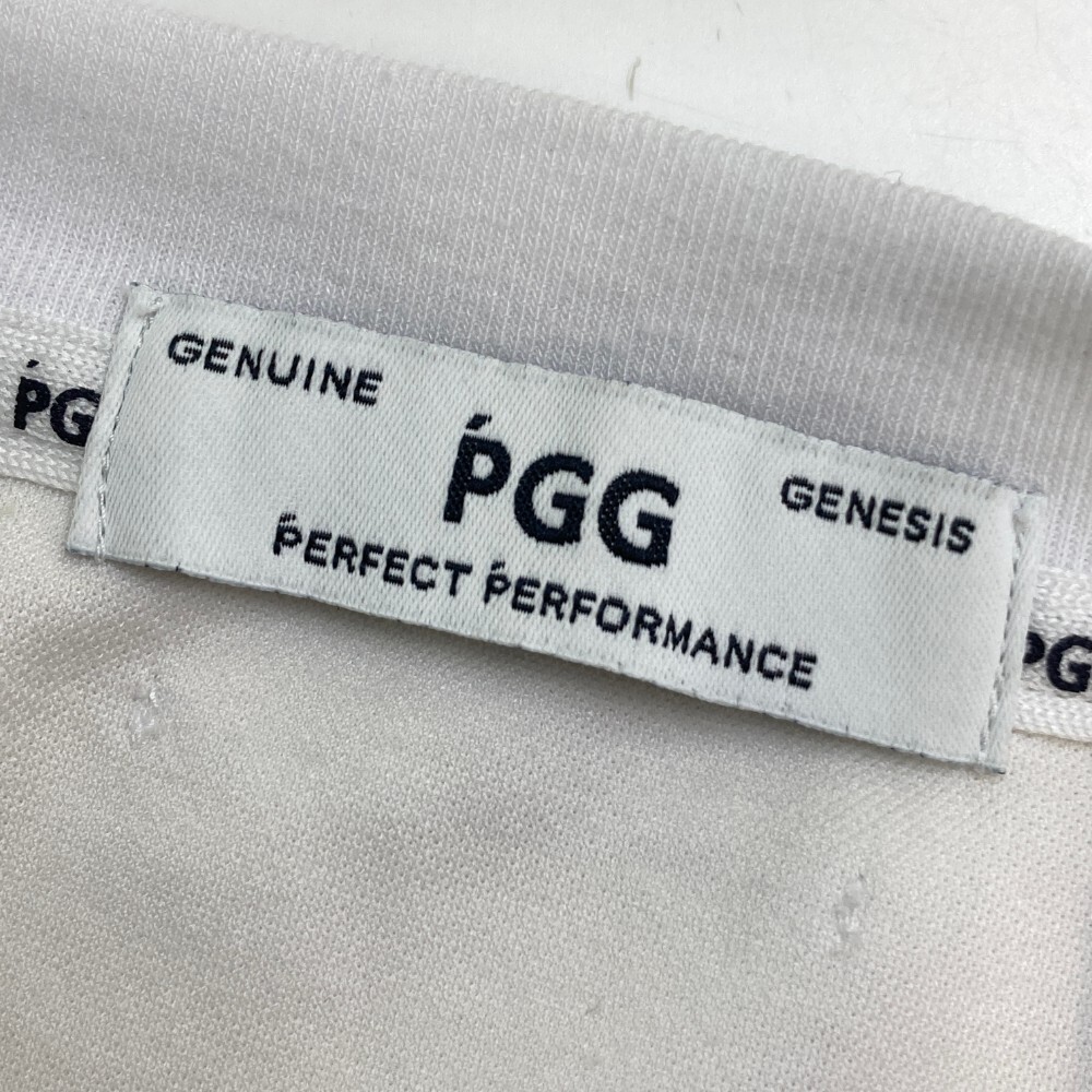 PGG PEARLY GATES パーリーゲイツ 半袖Tシャツ ホワイト系 5 [240101127481] ゴルフウェア メンズの画像3
