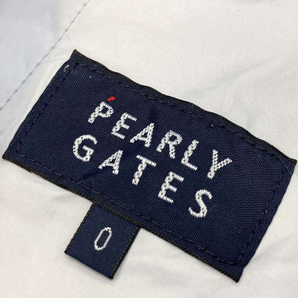 PEARLY GATES パーリーゲイツ 中綿 ストレッチパンツ グレー系 0 PEARLY GATES パーリーゲイツ 中綿 ストレッチパンツ グレー系 0