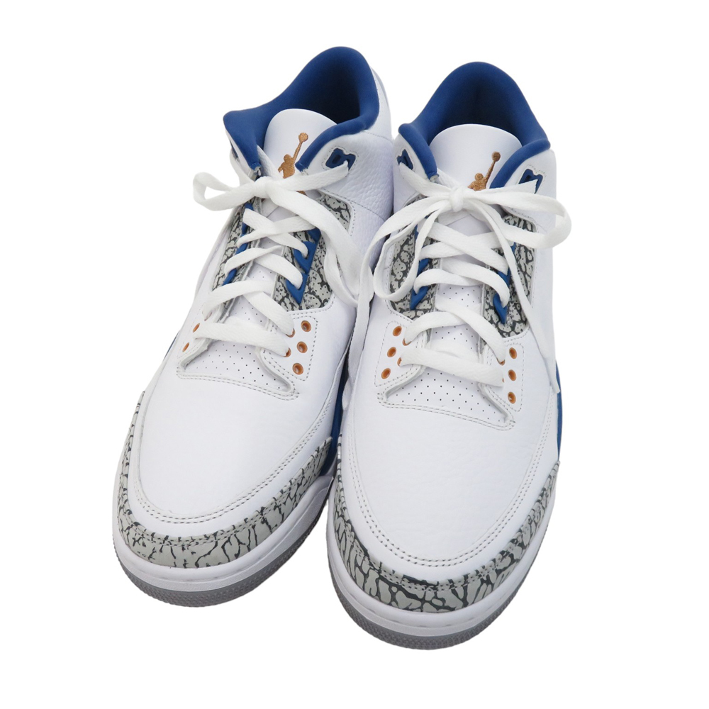 【美品】NIKE GOLF ナイキゴルフ CT8532-148 ゴルフシューズ AIR JORDAN 3 RETRO ホワイト系 30 [240101158986] ゴルフウェア メンズ_画像1