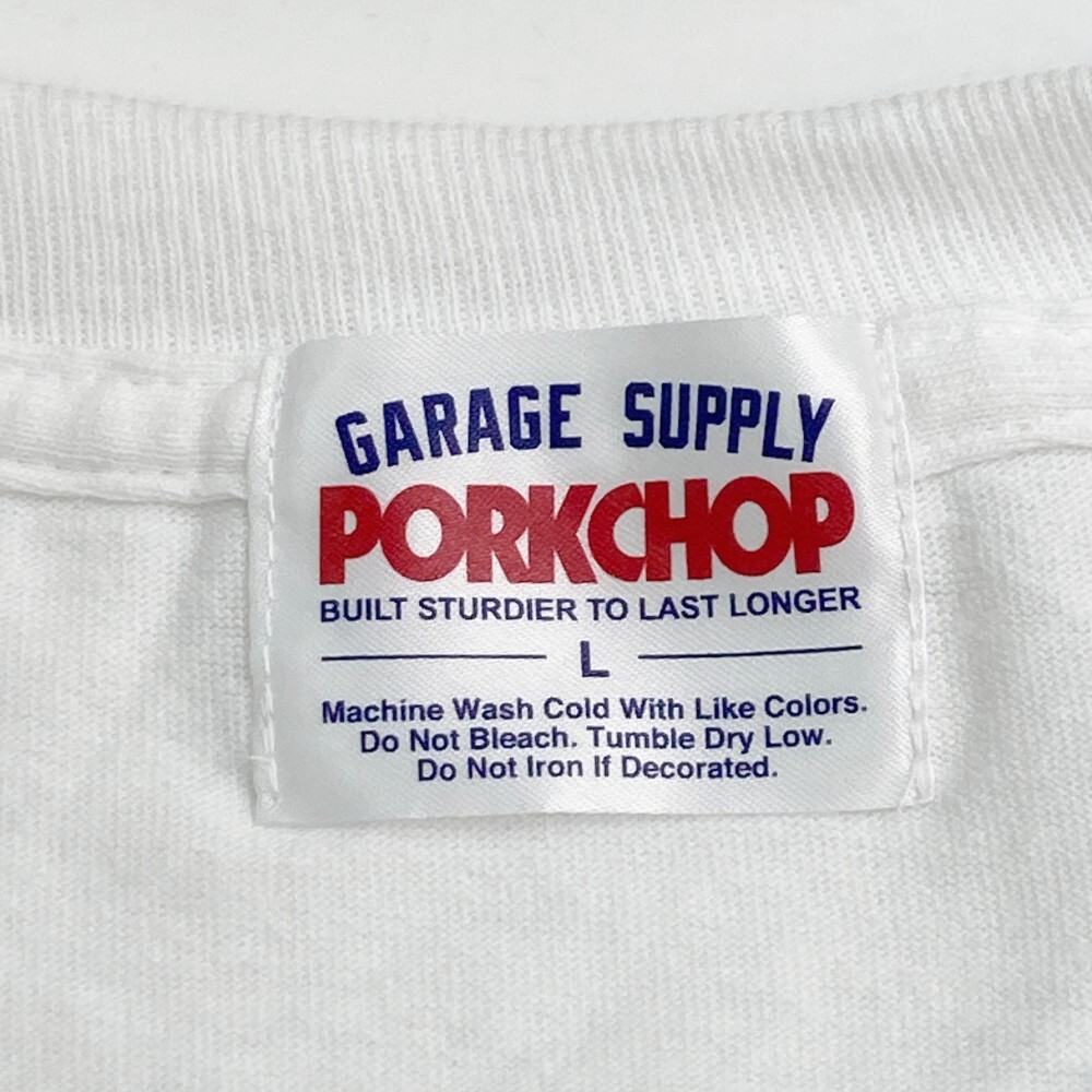 PORKCHOP GARAGE SUPPLY ポークチョップガレージサプライ 長袖Tシャツ ホワイト系 L [240001751035] メンズ_画像3