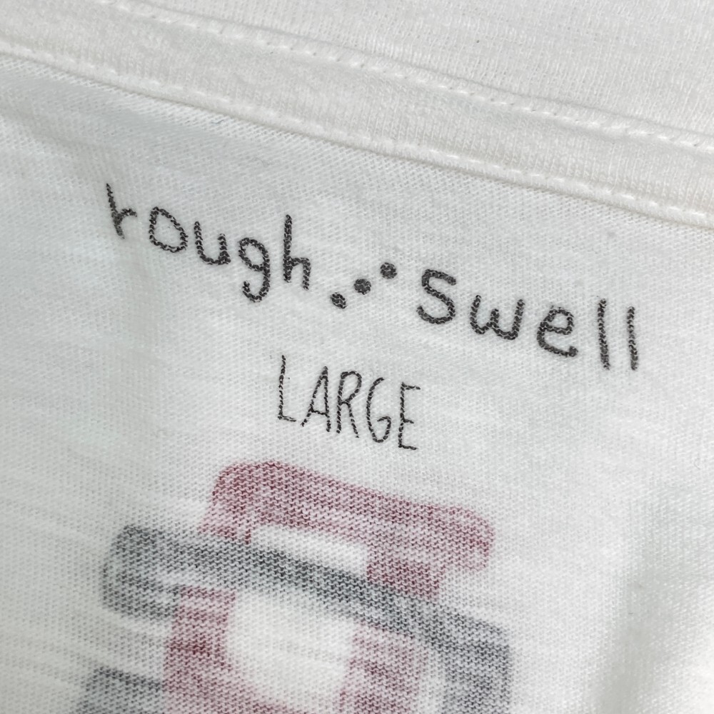 ROUGH&SWELL ラフアンドスウェル 半袖Tシャツ ホワイト系 LARGE [240101154463] ゴルフウェア メンズ_画像3