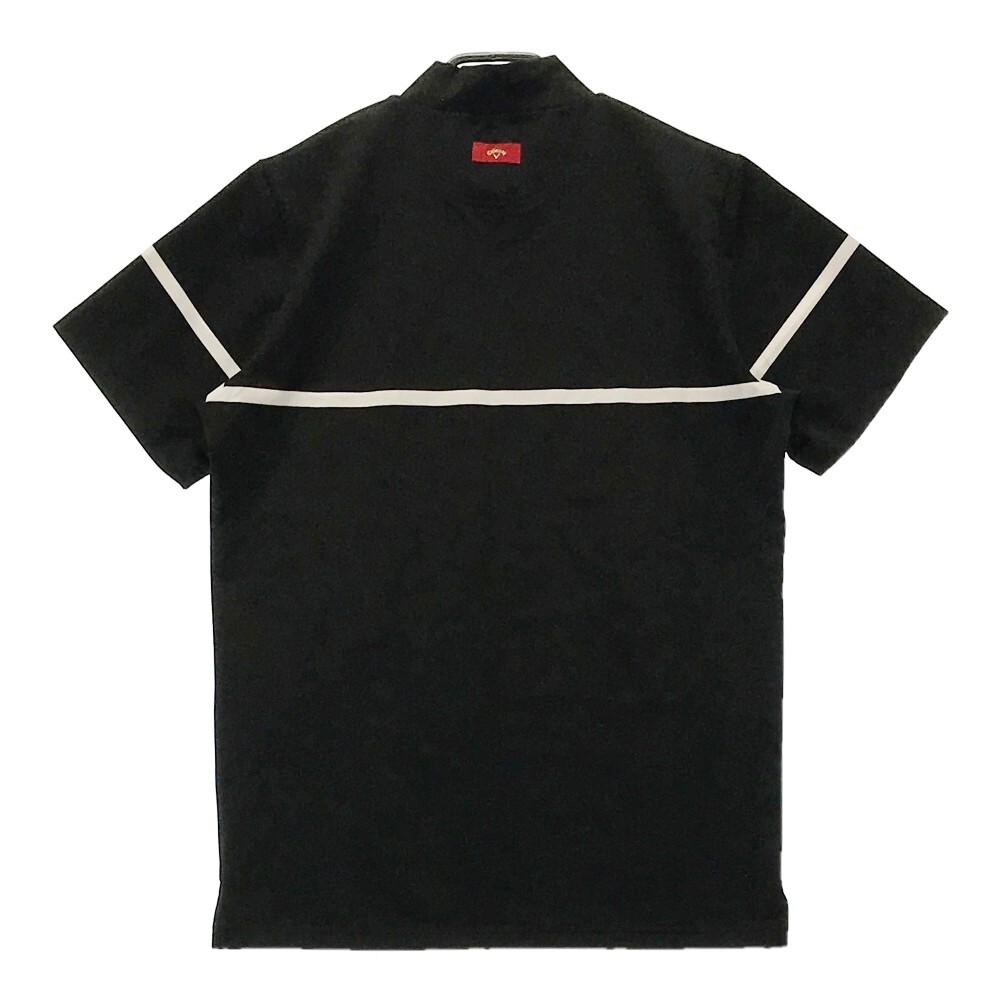 CALLAWAY キャロウェイ レッドレーベル ハイネック 半袖Tシャツ ブラック系 M [240101126881] ゴルフウェア レディースの画像2