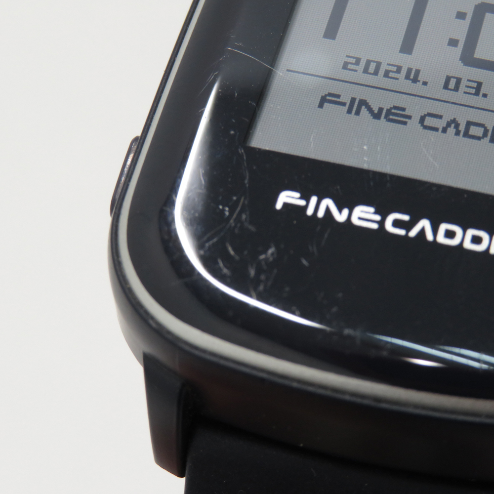 FINE CADDIE ファインキャディ M500 腕時計型 ゴルフナビ ブラック系 [240101142985] ゴルフウェア_画像6