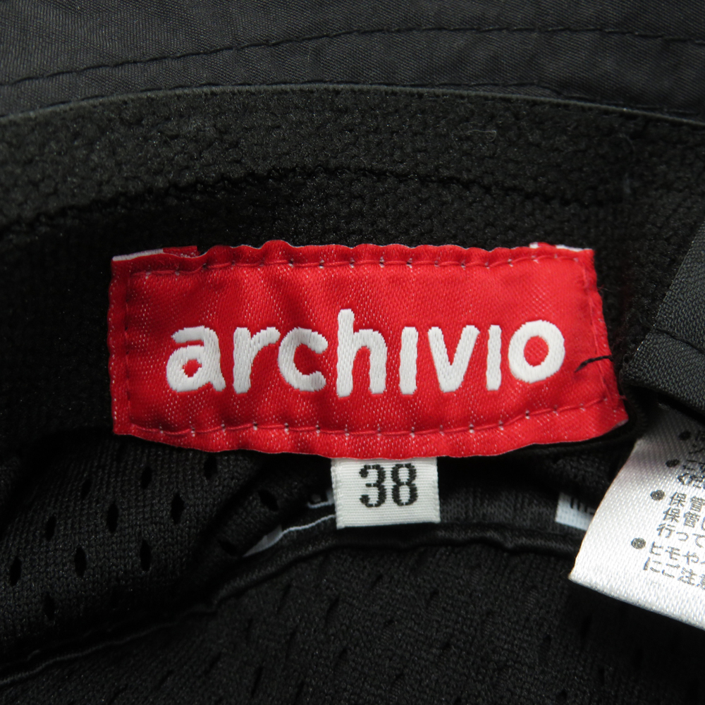 ARCHIVIO アルチビオ ×NEW ERA ハット ブラック系 38 [240101149631] ゴルフウェア_画像7