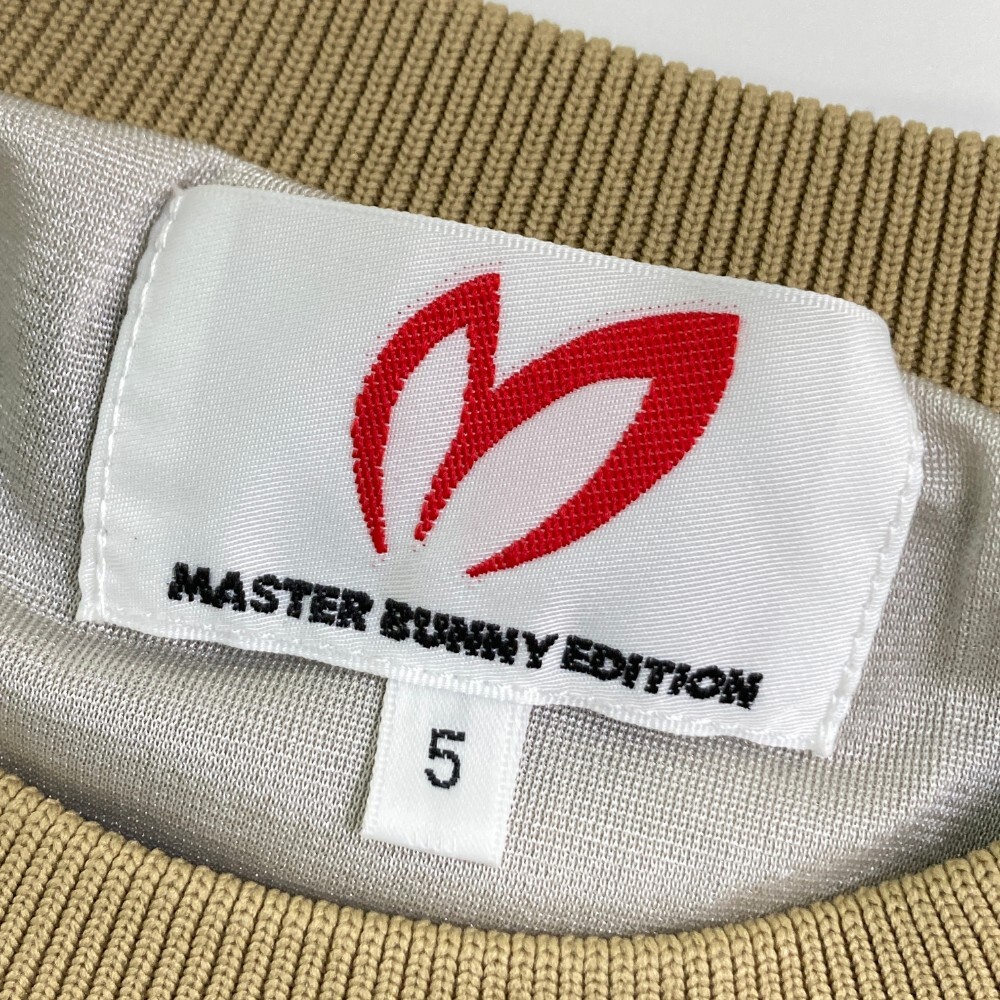 MASTER BUNNY EDITION マスターバニーエディション 2023年モデル 裏地付き ニットセーター 総柄 ベージュ系 5 [240101158580]_画像5