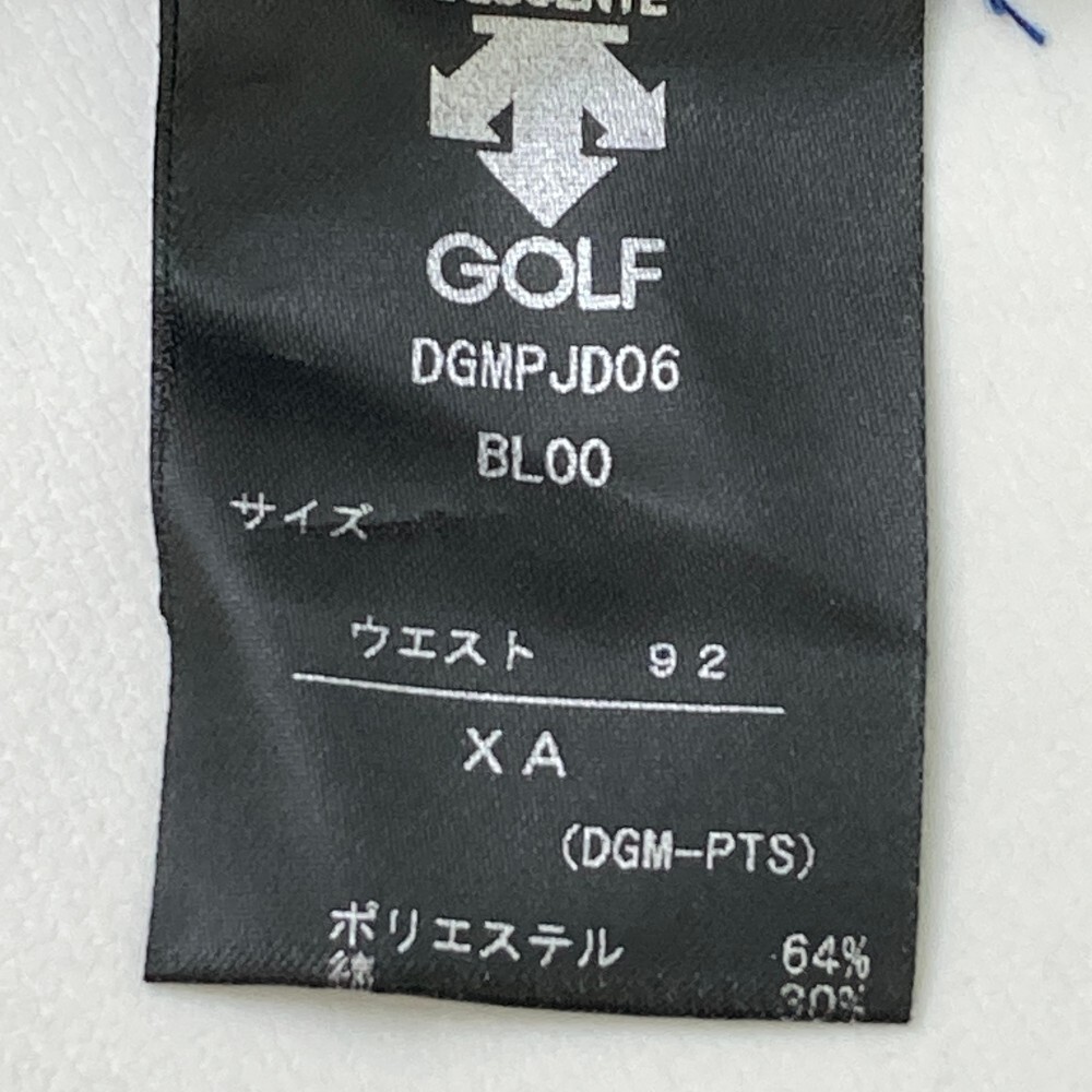 DESCENTE GOLF デサントゴルフ サッカー地 ロングパンツ ブルー系 92/XA [240101107047] ゴルフウェア メンズの画像4