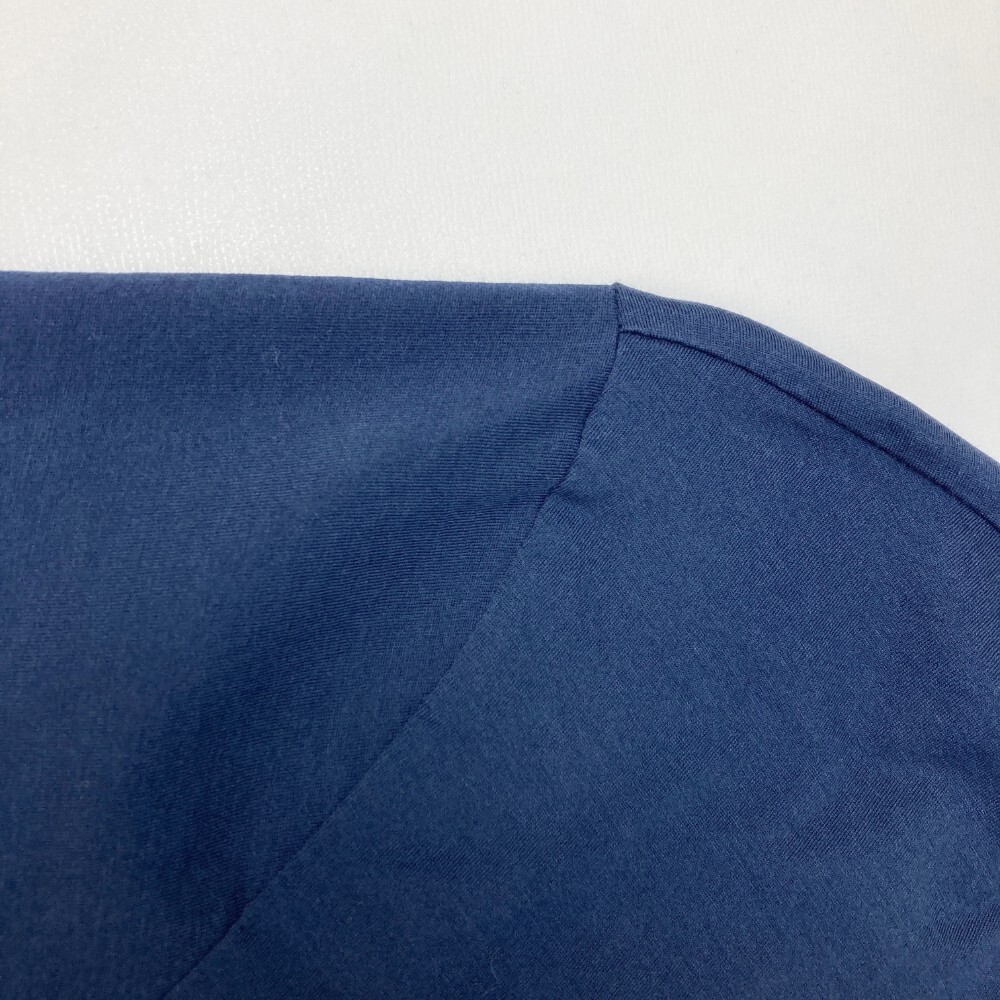 LOUIS VUITTON ルイ ヴィトン RM141M H5JR07 JEZ クルーネック半袖Tシャツ 迷彩柄 カモフラ ロゴ ネイビー系 M [240001990997] メンズ_画像9