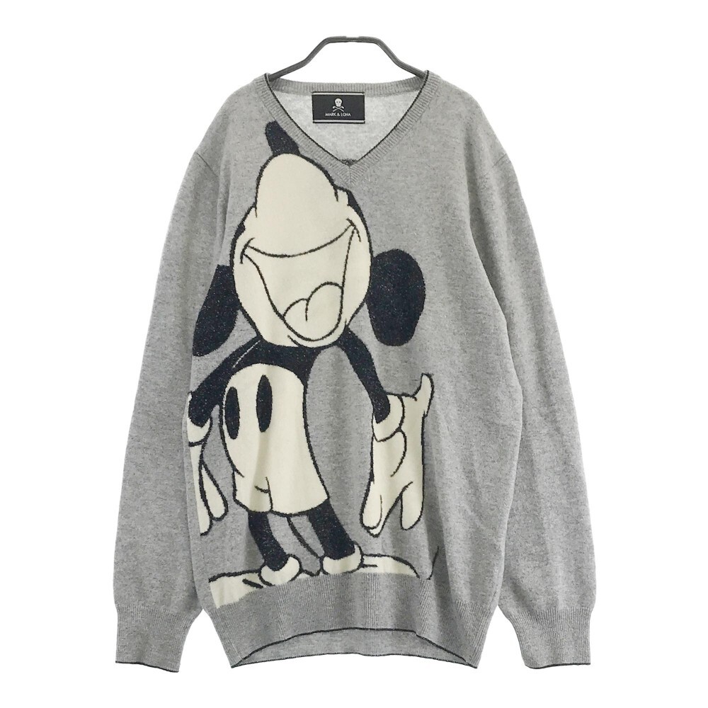 MARK&LONA マークアンドロナ ×Disney クルーネックニット MARK&LONA マークアンドロナ ×Disney クルーネックニット