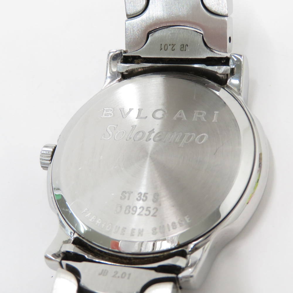 BVLGARI ブルガリ ST35S 時計 ソロテンポ シルバー系 [240101141051]の画像3