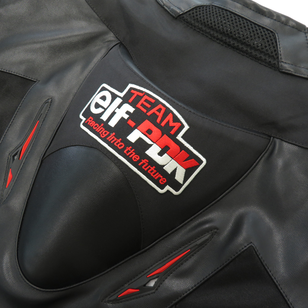 alpinestars アルパインスターズ ELF フェイクレザー メッシュジャケット ブラック系 L [240101143860] バイクウェア メンズの画像7