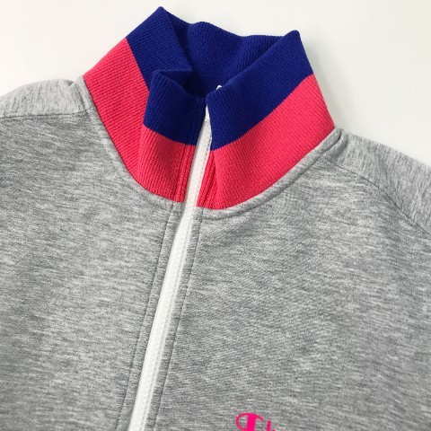 【1円】CHAMPION GOLF チャンピオンゴルフ スウェット ジップジャケット グレー系 MEDIUM [240101099180] レディース_画像3