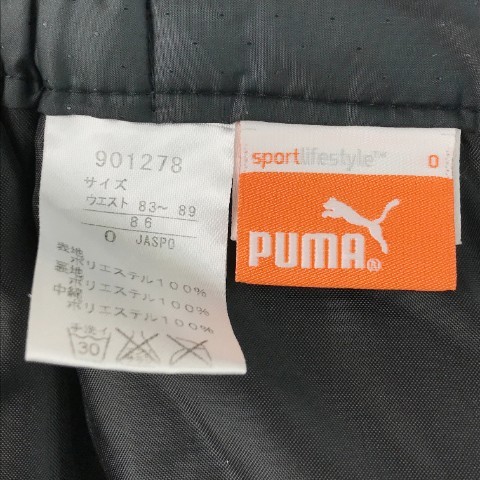 【1円】PUMA GOLF プーマゴルフ 中綿 ナイロンパンツ ブラック系 O [240001864997] メンズ_画像6