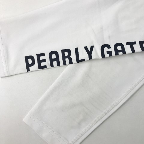 【1円】PEARLY GATES パーリーゲイツ Vネック長袖インナーTシャツ ホワイト系 6 [240101083590] メンズ_画像7