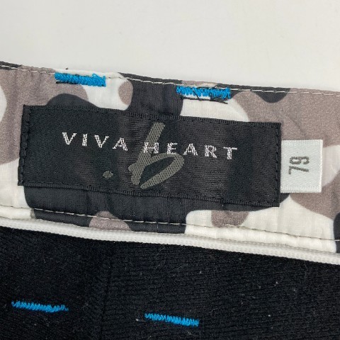 【1円】VIVA HEART ビバハート 蓄熱パンツ カモフラ グレー系 79 [240101093620] メンズ_画像4