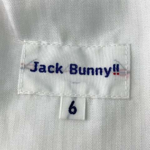 【1円】JACK BUNNY ジャックバニー 2021年モデル 裏フリース ロングパンツ ホワイト系 6 [240101101235] メンズ_画像6