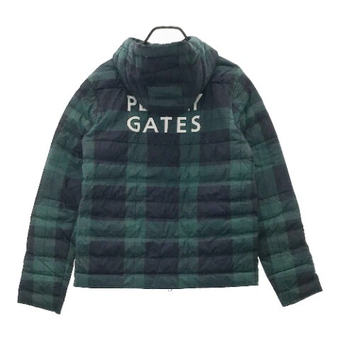 PEARLY GATES パーリーゲイツ 中綿ジャケット チェック柄 PEARLY GATES パーリーゲイツ 中綿ジャケット チェック柄