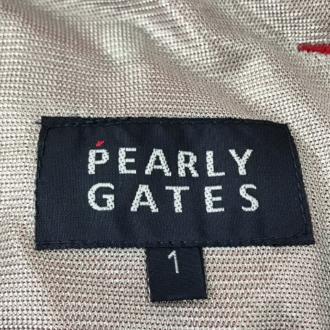 PEARLY GATES パーリーゲイツ 蓄熱ナイロンパンツ レッド系 1 [240001716395] ゴルフウェア レディース_画像6