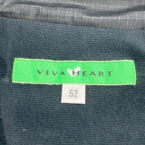 【1円】VIVA HEART ビバハート 付 半袖ジップジャケット ブルー系 52 [240101101852] メンズの画像5
