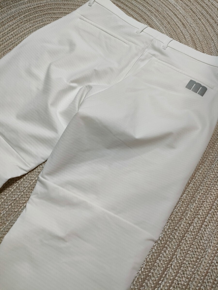 新品 定価20900 マンシング 防風 防寒 ストレッチ 撥水 パンツ w88 メンズ MunsingWear ホワイト 白 ゴルフウェア 秋冬 マンシングウェア_画像7