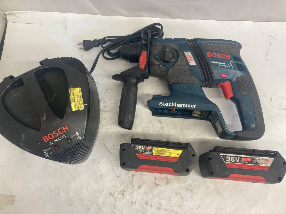 中古品】☆BOSCH(ボッシュ) 36vバッテリーハンマードリル (SDS 中古品】☆BOSCH(ボッシュ) 36vバッテリーハンマードリル (SDS