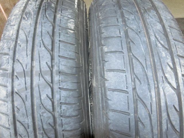 モコ スチール ホイール 2本 平成23年 DBA-MG33S タイヤ付 145/80R13 4J 鉄 X 20.8万km 即決あり iiの画像2