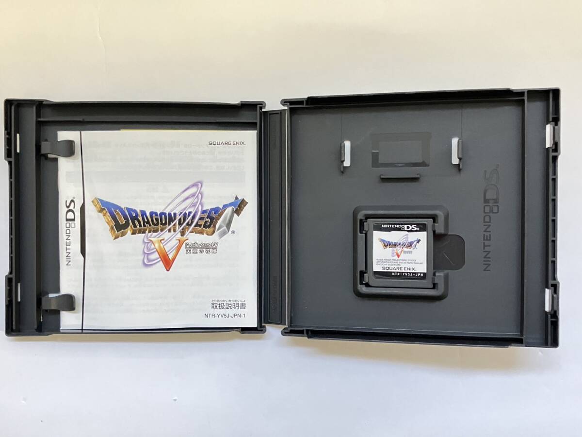 0012-0223 1円出品 ドラゴンクエスト V ドラクエ 5 天空の花嫁 アルティメットヒッツ 任天堂 Nintendo DS ゲーム ソフト 取扱説明書 付き_画像4